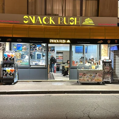 halal Restaurant snack rush paris